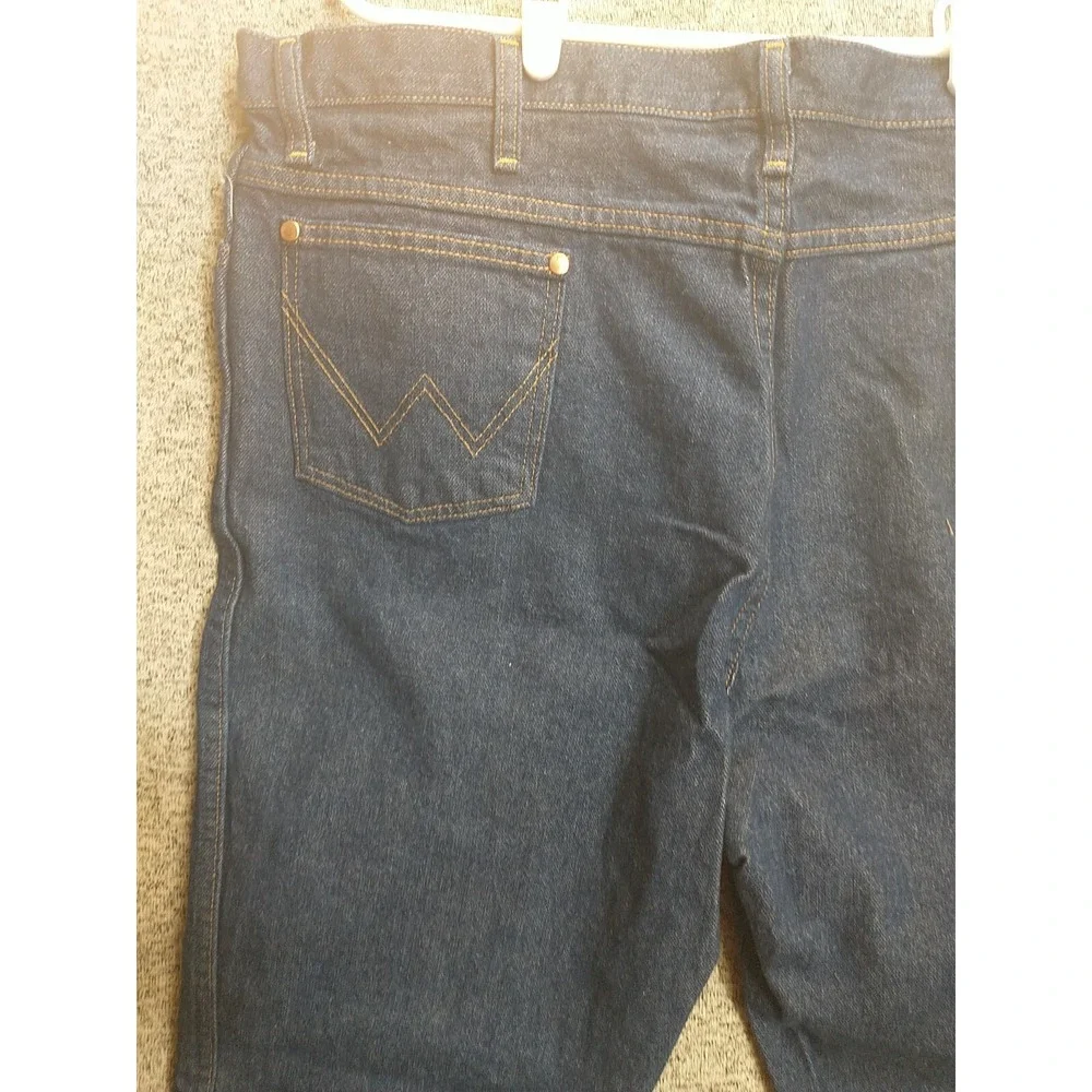 Wrangler Cowboy Cut 936 Slim Fit Mens Jeans 42x30 Prewashed Indigo NWT 936PWD